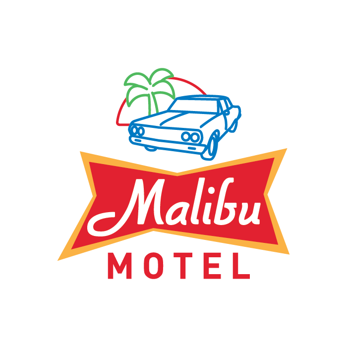 Marca da empresa Malibu Motel